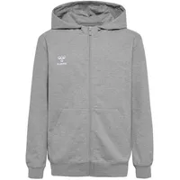 Hummel hmlGO 2.0 Kapuzenjacke Kinder 2006 grey melange 140