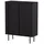 Livetastic Highboard 80 x 103 x 30 cm Schwarz