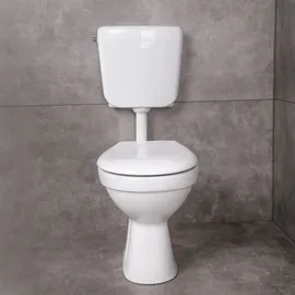 Belvit Dusch WC mit WC-Sitz Weiß