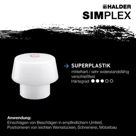 Halder Simplex 50/40 Superplastik