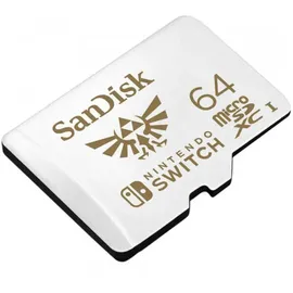SanDisk Nintendo Switch microSDXC UHS-I U3 Class 10 64 GB weiß