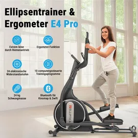 AsVIVA Crosstrainer Smart E4 Pro Grau