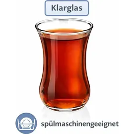 Pasabahce Teeglas 12-tlg. Weiß