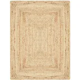 Marrakesch Orient & Mediterran Interior Teppich Jute Natur Beige 120 x 170 cm