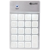 GeneralKeys Nummernblock mit Bluetooth, 19 beleuchteten Tasten, für Mac, PC & Co. (Ziffernblock Bluetooth, Keypad, Tablet Tastatur)
