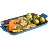 APS Cast Iron Servierpfännchen 20 x 13 cm blau
