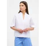 Eterna Longbluse »OVERSIZE FIT«, Gr. 42, weiß , 83225558-42