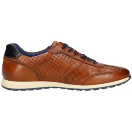 Bugatti Denim Schnürschuhe in cognac | Gr. 40
