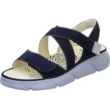GANTER Sandalen Nubukleder Blau 37