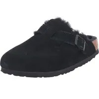 Birkenstock Boston Clogs Boston Velours/Sympatex - Schwarz 40