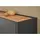 furn.design Center Garderoben-Set 150 x 200 x 30 cm grau