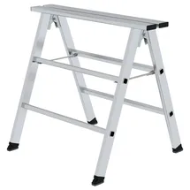 Günzburger Arbeitsbock Aluminium klappbar 0,90 x 0,71 m grau