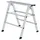 Günzburger Arbeitsbock Aluminium klappbar 0,90 x 0,71 m grau
