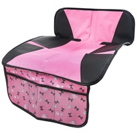 Walser Kindersitzunterlage, Ballet Doll Kindersitz-Unterlage ISOFIX-kompatibel grau/rosa