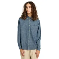 Element Button Down Regular Chambray Hemd chambray blue Gr.