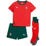 Puma Portugal Heim-Minikit 2025 Kinder 01 sport red/sugared almond 110
