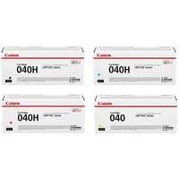 Canon Original Toner 040H 4er-Set schwarz, cyan, magenta, gelb