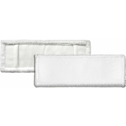 ORIGINAL FPM-ERH Moppbezug mit Deckblatt, Flachpressmopp aus Mischgewebe mit Baumwollrand, Breite: 40 cm