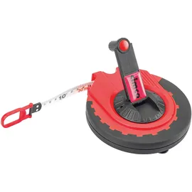 cimco werkzeuge Bandmaß 210130 Schwarz/Rot 30 m