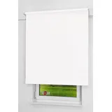 LYSEL® Verdunklungsrollo Qualitätsrollo 123 x 275 cm weiß