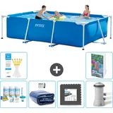 Rechteckiger Frame Pool - 300x200x75 Cm - 7-teilig  S59