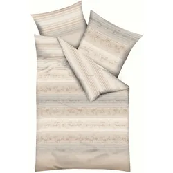 kaeppel Bettwäsche Palace 135 x 200 cm Jersey Beige Creme