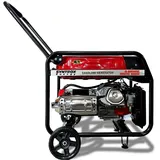 5,5kw Benzin Stromerzeuger / Notstromaggregat Brontes 6500SC 220V / 380V