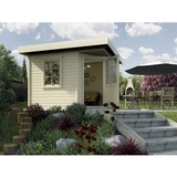 Weka Designhaus 213 2,80 x 2,80 m natur