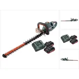 Metabo HS 18 LTX BL 65 / 60 cm inkl. 2 x 4,0 Ah