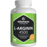 Vitamaze L-Arginin 4500 Kapseln 360 St.