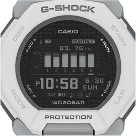 Casio G-Shock G-Squad Digitaluhr Bluetooth Weiß/Grau