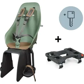 Urban Iki Gepäckträgerkindersitz Grün/Braun