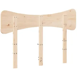 vidaXL Kopfteil 120 cm Massivholz Kiefer