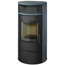 THERMIA Kaminofen München Naturstein grau 7 kW