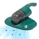 ZOYDP Milbensauger für Matratzen, Kabellos Milbenstaubsauger mit UV Licht, Hepa Filter, Bed Vacuum Cleaner, Milben Sauger, Matratzenreiniger Entfernt 99,9% Bakterien für Betten Sofas Tierhaare