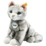 Steiff Filou Katze grau gespitzt 21 cm