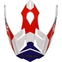 LS2 MX701 Atlantis - Weiß/Rot/Blau