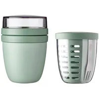 Mepal Lunchpot Ellipse rosa 2-teilig
