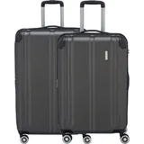 Travelite City Koffer-Set 2-tlg. anthrazit