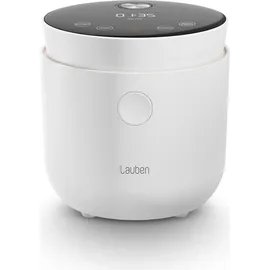 Lauben Low Sugar Rice Cooker mit Low-Sugar-Funktion, Fassungsvermögen 1,5l, verzögerter Start, Warmhalten, Antihaftbeschichtung, (White)