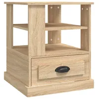 VidaXL Beistelltisch Sonoma-Eiche 50x50x60 cm Holzwerkstoff