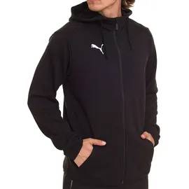 Puma LIGA Casuals Hoody Jacket Jacke, Schwarz