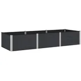 vidaXL Hochbeet 300 x 100 x 54 cm Schwarz