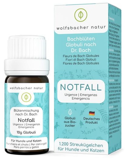 Wolfsbacher Natur Bachblüten Notfall Globuli 10 g