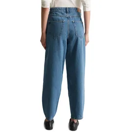 Marc O'Polo Marc OߴPolo DENIM "aus reiner Baumwolle", Damen, Jeanshose Cropped Barrel-Jeans, blau, medium Blue Multi 51), W29/L32 - 29W / 32L