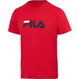 Fila Herren Shirt T-Shirt Logo, fila red, L
