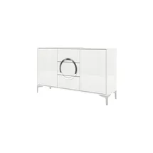Novel Highboard 120 x 114 x 40 cm Weiß