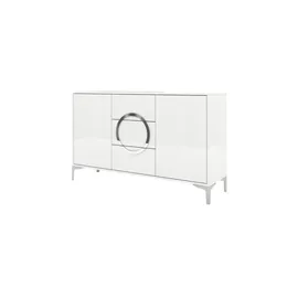 Novel Highboard 120 x 114 x 40 cm Weiß