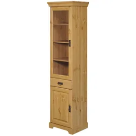 OTTO home Vitrine Rügen 52 x 40 x 192 cm Beige