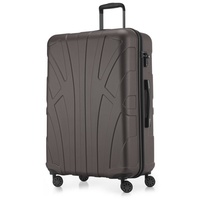 Suitline Hartschalenkoffer Trolley 4-Rollen 76 cm / 96-110 l titan